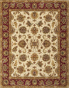 Feizy Wagner 8944F Tan/Gold/Red Area Rug Main Image