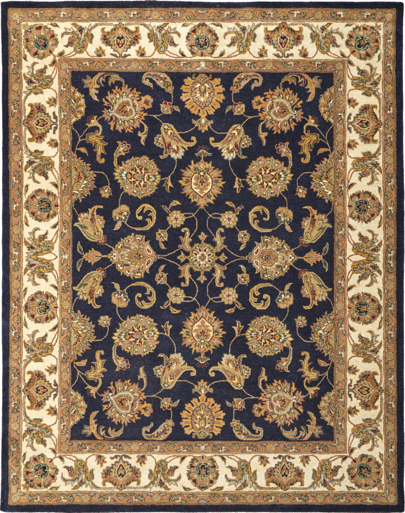 Feizy Wagner 8944F Blue/Tan/Gold Area Rug Main Image