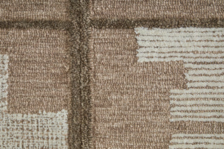Feizy Winston 8B01F Brown / Ivory Tan Area Rug Pattern Image