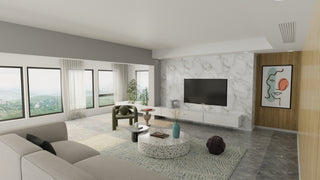 Feizy Winston 8B02F Blue / Ivory Area Rug Lifestyle Image Feature