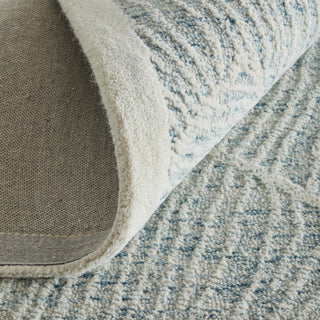 Feizy Winston 8B02F Blue / Ivory Area Rug Rolled Image