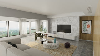Feizy Winston 8B02F Tan / Ivory Area Rug Lifestyle Image Feature
