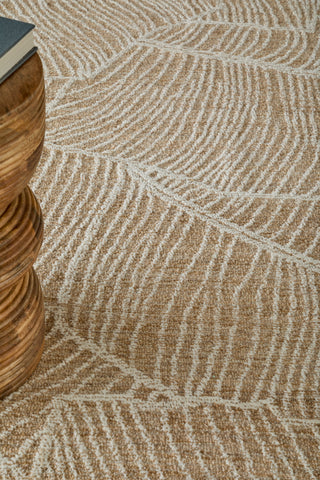 Feizy Winston 8B02F Tan / Ivory Area Rug Lifestyle Image Feature