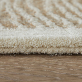 Feizy Winston 8B02F Tan / Ivory Area Rug Pile Image