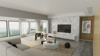 Feizy Winston 8B02F Taupe / Ivory Area Rug Lifestyle Image Feature