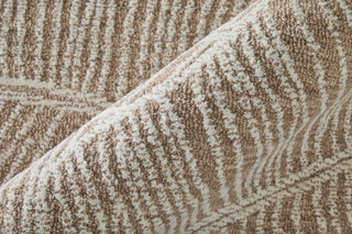 Feizy Winston 8B02F Taupe / Ivory Area Rug Detail Image