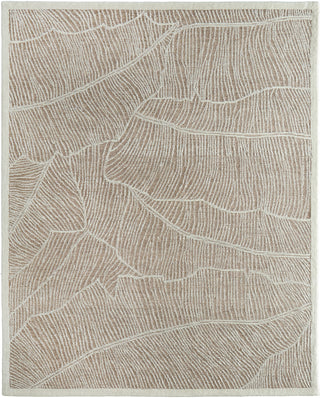 Feizy Winston 8B02F Taupe / Ivory Area Rug main image