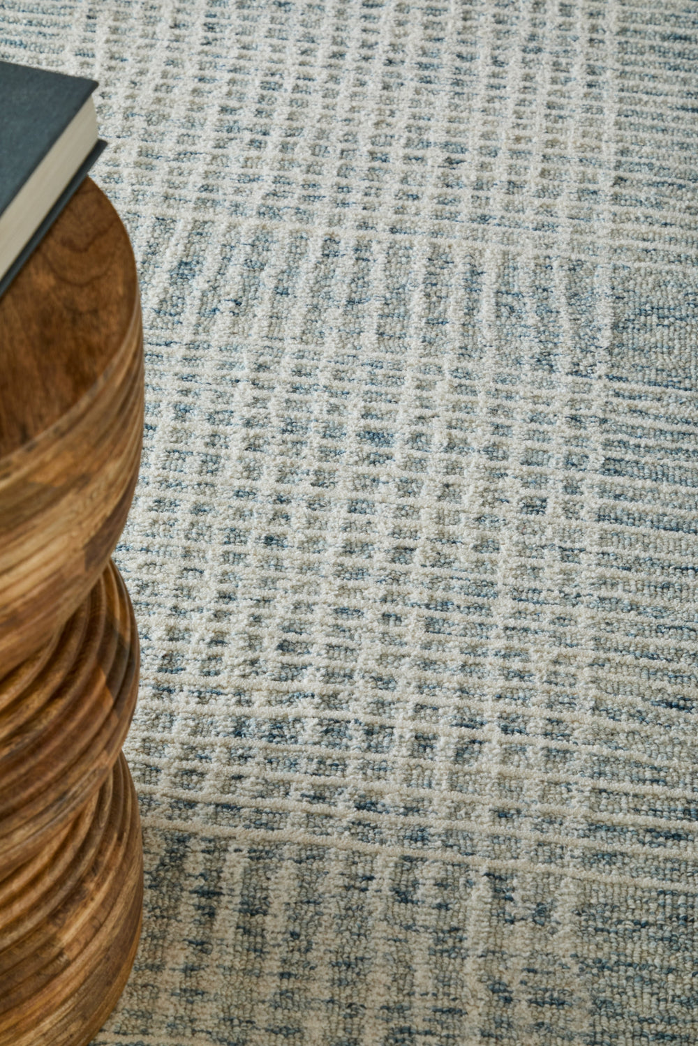 Feizy Winston 8B04F Blue / Ivory Area Rug Lifestyle Image Feature