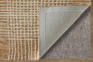 Feizy Winston 8B04F Tan / Ivory Area Rug Corner Image