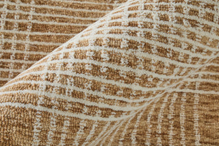Feizy Winston 8B04F Tan / Ivory Area Rug Detail Image