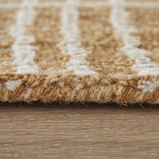 Feizy Winston 8B04F Tan / Ivory Area Rug Pile Image