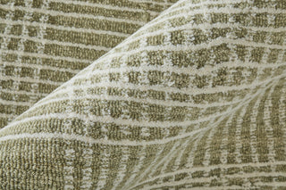 Feizy Winston 8B04F Green / Ivory Area Rug Detail Image