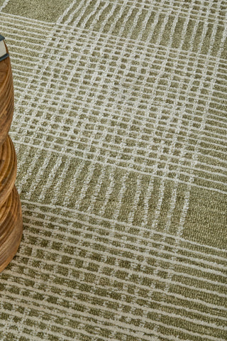 Feizy Winston 8B04F Green / Ivory Area Rug Lifestyle Image Feature