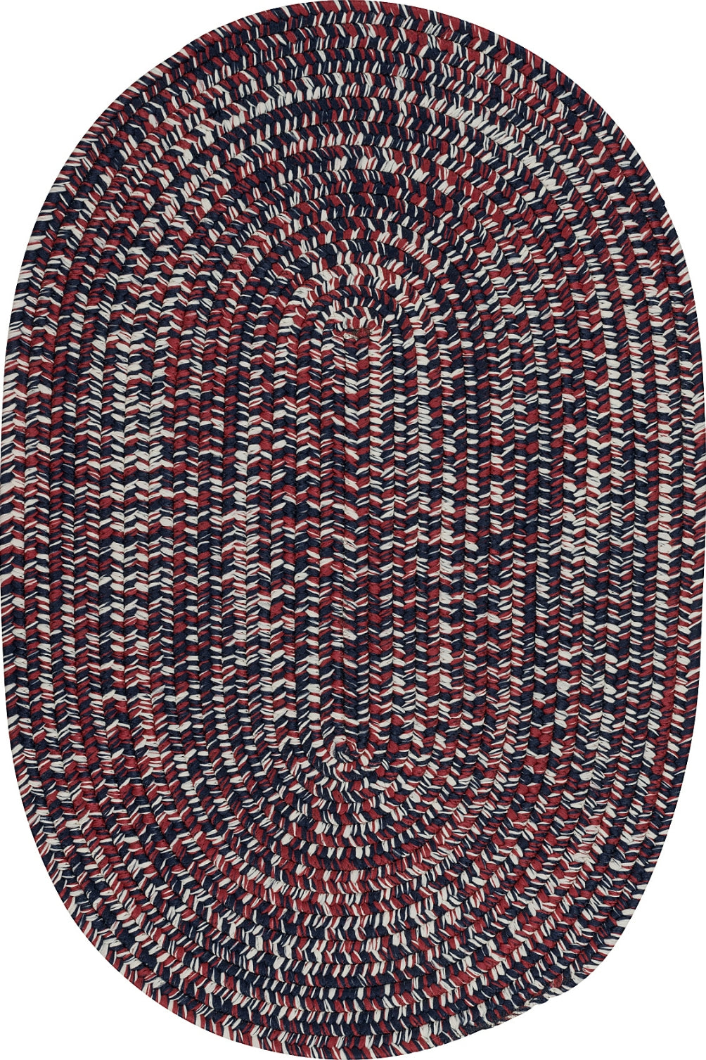 Colonial Mills Laffite Tweed FF39 Red/White/Blue Area Rug