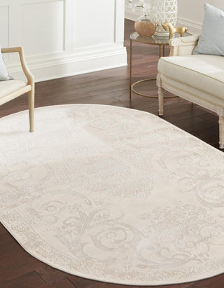 Unique Loom Finsbury T-FBRY1 Ivory Area Rug