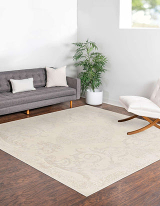 Unique Loom Finsbury T-FBRY1 Ivory Area Rug