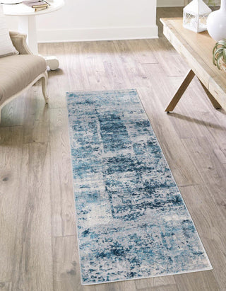 Unique Loom Finsbury T-FBRY4 Blue Area Rug