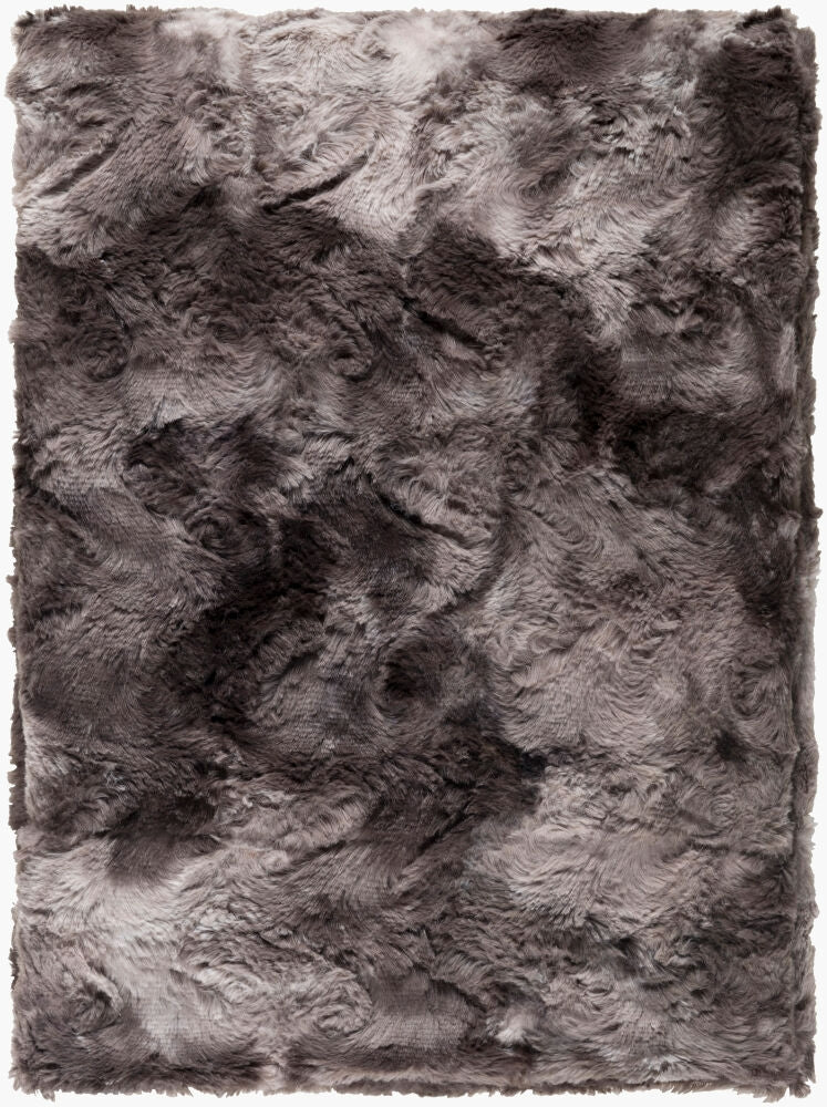Surya Felina FLA-8000 Charcoal Throw main image