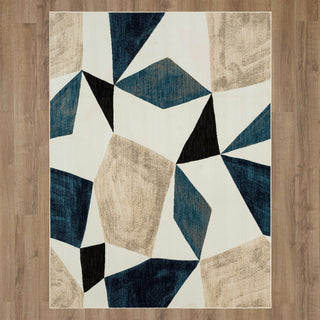 Karastan Foundation Fletcher Indigo Area Rug by Stacy Garcia Home