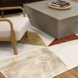 Karastan Foundation Fletcher Salmon Area Rug by Stacy Garcia Home Lifestyle Image Feature