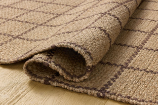 Fletcher FLE-01 Natural/Brown Area Rug by Chris Loves Julia X Loloi Pile Image