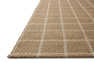 Fletcher FLE-01 Natural/Ivory Area Rug by Chris Loves Julia X Loloi Corner Image