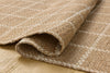Fletcher FLE-01 Natural/Ivory Area Rug by Chris Loves Julia X Loloi Pile Image
