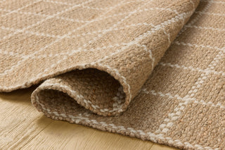 Fletcher FLE-01 Natural/Ivory Area Rug by Chris Loves Julia X Loloi Pile Image