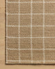 Fletcher FLE-01 Natural/Ivory Area Rug by Chris Loves Julia X Loloi Corner Image