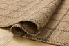 Fletcher FLE-01 Natural/Olive Area Rug by Chris Loves Julia X Loloi Pile Image