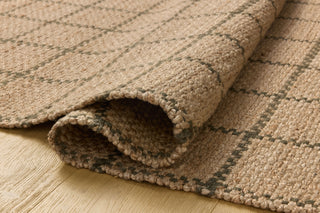 Fletcher FLE-01 Natural/Olive Area Rug by Chris Loves Julia X Loloi Pile Image