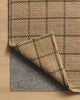 Fletcher FLE-01 Natural/Olive Area Rug by Chris Loves Julia X Loloi Corner Image