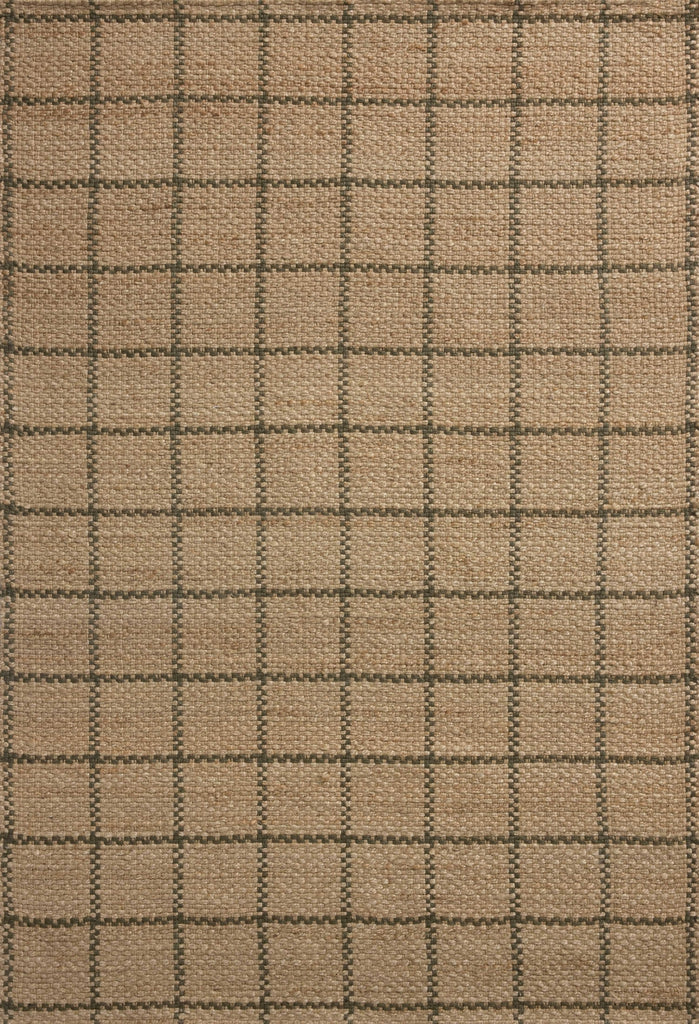 Fletcher FLE-01 Natural/Olive Area Rug by Chris Loves Julia X Loloi main image
