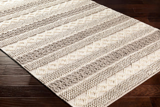 Surya Farmhouse Neutrals FLS-2301 Area Rug Corner Shot Feature