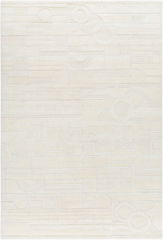 Frank Lloyd Wright Foundation X Surya Transcendence FLWL-2300 Light Silver Area Rug Main