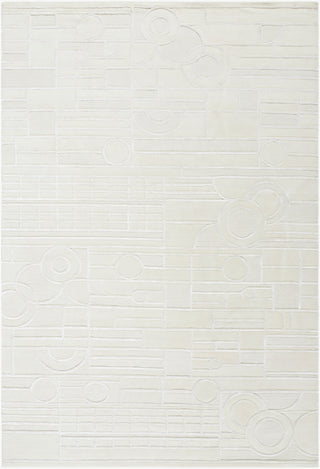 Frank Lloyd Wright Foundation X Surya Transcendence FLWL-2300 Light Silver Area Rug Main