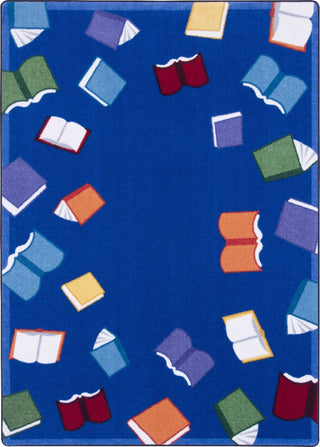 Joy Carpets Kid Essentials Fly Away with Reading Multi Area Rug