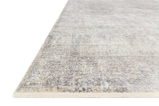 Loloi Franca FRN-01 Silver/Pebble Area Rug Corner Image