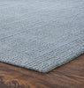 Ancient Boundaries Fog FOG-1216 Spa Blue Area Rug Corner Image