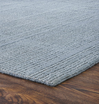 Ancient Boundaries Fog FOG-1216 Spa Blue Area Rug Corner Image