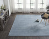 Ancient Boundaries Fog FOG-1216 Spa Blue Area Rug Lifestyle Image Feature