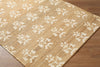 Livabliss Fiorina FON-2300-Sandstone-Ivory Area Rug Corner Shot