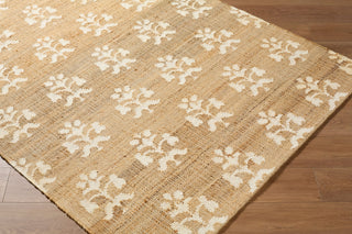 Livabliss Fiorina FON-2300-Sandstone-Ivory Area Rug Corner Shot