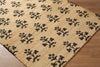 Livabliss Fiorina FON-2301 Beige Area Rug Corner Shot