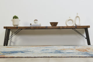 Ancient Boundaries Fortune FOR-1390 Blue/Spice Area Rug Alternative Image