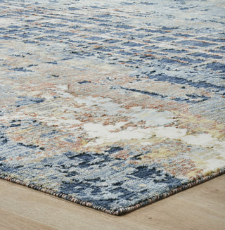 Ancient Boundaries Fortune FOR-1391 Denim/Rust Area Rug Alternative Image