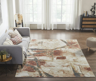 Ancient Boundaries Fortune FOR-1392 Russet/Sand Area Rug Alternative Image