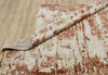 Ancient Boundaries Fortune FOR-1397 Rust/Sand Area Rug Alternative Image