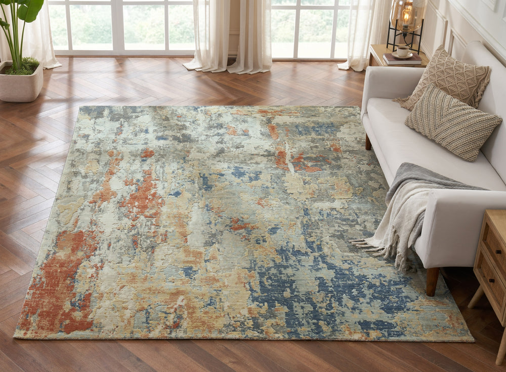Ancient Boundaries Fortune FOR-1400 Area Rug Room Scene Feature