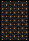 Joy Carpets Any Day Matinee Fort Wood Black Area Rug